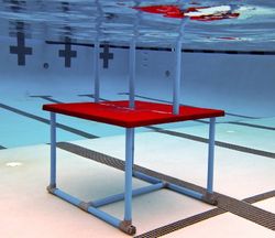 Finis Rouge 1.8m x 1.1m Junior de Plateforme d'apprentissage Homme