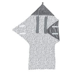 Meyco Baby Cheetah Swaddle Blanket (Couverture Polaire en matière Douce, température réglable, Couverture pour transat, siège Auto et Poussette, Taille Unique), Gris