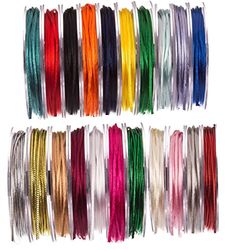 SR SUPER RIBBONS®™- Full Reel 3mm Satin Rattail Silk Cord, 20 Metres on Reel - Shocking Pink