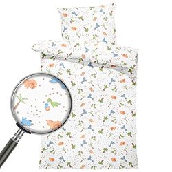 Totsy Baby Funda nordica Infantil para Cuna 60 90x120 cm - algodón Saco nordico y Cubre de edredon Cama para niños y niñas Juego Fundas para edredón 90 x 120 cm con Almohada 60 x 40 cm Oeko-Tex