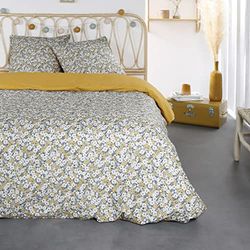 Beddengoed voor tweepersoonsbed, 220 x 240 cm, katoen, bedrukt, Sunshine 7,57