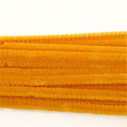 Vaessen Creative 25-Piece Pipe Cleaners for Crafts, Synthetic Fiber, Dark Gold, 30 x 0.6 x 0.5 cm
