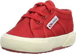Superga Unisex Kids 2750-bebj Baby Classic Gymnastics Shoes, Red, 6 UK Child