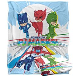 PJ Masks Power Up Group Kids Silky Touch Blanket, 152 x 127 cm