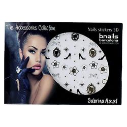 SABRINA AZZI Sabrina Bnails Deco Stickers Princess (103), Standard, Unik