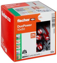 Fischer Duopower, buchas e parafusos