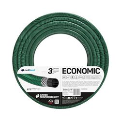 Cellfact 10-022 Economic Mangueira de jardim, cor verde, 3/4", 50 m