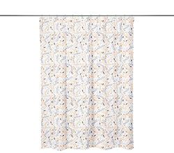Bonamaison, Rideau de Douche Imprimé Numériquement, Anneaux de Rideau de Douche Inclus, 1 Pièce, 140X200 Cm - Conçu et fabriqué en Turquie