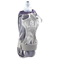 SALOMON, – Cantimplora (0,5 l), Incluye 500 NL Soft Flask, Hydro Mano Set, Lila/Blanco, l39334100