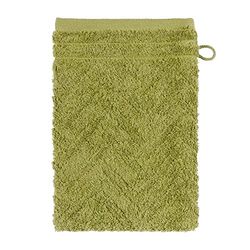 Frottana Elegance Gant de Toilette, Coton, Kiwi, 20 x 15