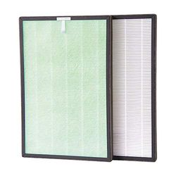 Airbi BI3113 Filtre antibactérien avec côté HEPA en papier Noir