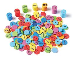 Learning Resources Learning Essential Plaats Waarde Disks 280-Stuk Set