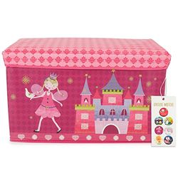 BIECO Boite Rangement Jouet Enfant | 63 L | charge max. 80 Kg | Bac a Jouet Enfant | Boîte de Rangement Enfant | Caisse Rangement Jouets Casier de Rangement Enfant Chambre Bac de Rangement Enfant