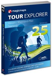 Tour Explorer 25 Hessen/Rheinland-Pfalz/Saarland, Version 6.0 [import allemand]