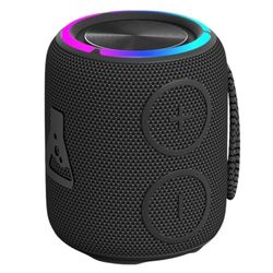 The G-Lab - Klub Neon - Enceinte Bluetooth puissante RGB, 2X Haut-Parleurs 8W - Mini Enceinte Bluetooth Portable, Bluetooth 5.0 et USB-C, Waterproof IPX7 - Autonomie Longue Durée – New