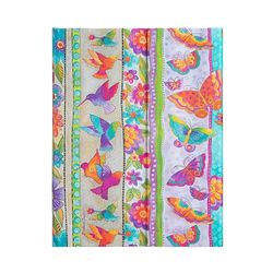 Paperblanks | Farfalle e Colibrì | Diari a copertina rigida | Ultra | Righe