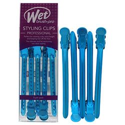Wet Brush Pro Styling Clips Bleu pour Women 5 Pinces à Cheveux 1 Unité