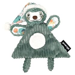 Les Déglingos Doudou Baby Chillos il Pigro Peluche per neonato/bambino in tessuto ultra morbido, adatto dalla nascita, 25 cm, 1 set, 36733