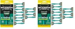 Wilkinson Sword Xtreme 3 Sensitive Disposable Razor for Men 8+4 (Pack of 2)