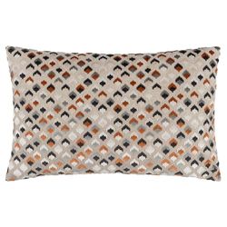 Paoletti Funda de cojín Lexington de Terciopelo Jacquard