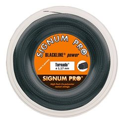 Signum Pro Tornado Cordage de Tennis Noir 1,23 mm x 200 m