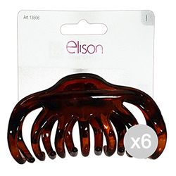 Juego 6 Gaviota 13506 Pinza extra large Classic Turtle (13433) accesorio para el pelo