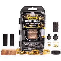 General Tools 81264 Gereedschap, assortiment, Multi Grommet Kit, 3/8" en 1/2"