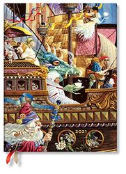 Paperblanks | Agendas 12 Mois 2021 | Premier Voyage | Vertical | Ultra (180 × 230 mm) DE6876-1