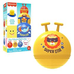 DQB DeQUBE- Fisher Price Cornamenta Pelota saltarina con Agarre (920D00087)