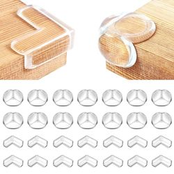 30PCS Coin de Table Protection Bebe Protection, Protection Coin de Table Transparent, Protege Angle de Table avec Une Super Colle Améliorée