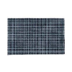 Générique Tappeto per Ingresso Fusion Dry – Nero a Righe Blu – 60 x 100 cm – Supporto in Vinile Antiscivolo