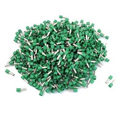 1000 Pcs Manches en PVC Vert 7 mm D'ISOLATION DE Cosse femelle pour pelle à sertir 8 AWG