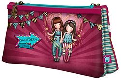 Safta, Gorjuss Fireworks Pennenetui, dubbel, 115 x 215 x 50 cm, uniseks, kinderen, meerkleurig, normaal