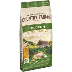 Country Farms Classic Puppy Kyckling 12 KG, Svart, Standard
