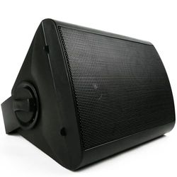 BeMatik - 20W zwarte wandluidspreker