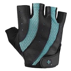 Harbinger Pro 2.0 Weightlifting Gloves, Women's, Teal, Medium