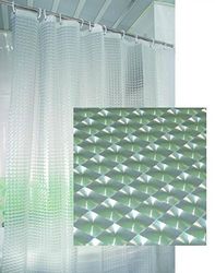 Blinky 4226705 gordijn voor douche, Optical 3D, 1,8 x 2,4 m