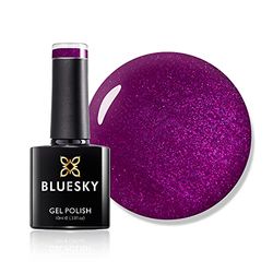 Bluesky Smalto Per Unghie Gel, Tango Passion, 80580, Viola (Per Lampade Uv E Led) - 10 Ml