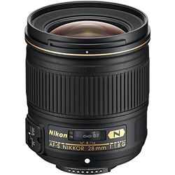 Nikon Obiettivo AF-S Nikkor 28mm 1:1, 8 G, Incluso Paraluce HB-64 e Custodia CL-0915
