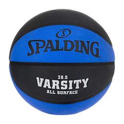 Spalding Baloncesto Varsity Azul/Negro para Exteriores 28.5"