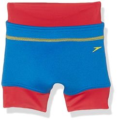 Speedo pojkar badblöjöverdrag Neon Blue/Risk Red/Lime Punch 0-3 månader