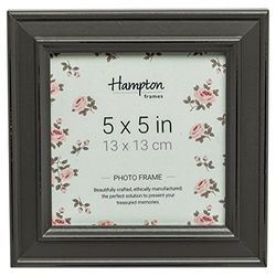 Hampton Frames PALOMA Distressed Square Picture Photo Frame Grey 5x5 (13x13cm) PAL301955G