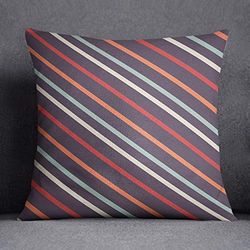 Questo Casa Funda de cojín Decorativa, Funda de cojín, Funda de Almohada, decoración del hogar, para sofá, café, tamaño: 45 x 45 cm, diseñada y Fabricada en Türkiye