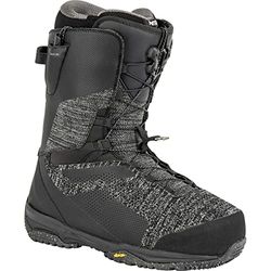 Nitro Snowboards för män Skylab TLS '23 Splitboardboot All Mountain Freeride premium snabbsnörningssystem båt snowboardbåt, svart, MP 30,5//EU 46//US 12,5