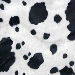 Isabella Alicia Couverture pour couffin Motif vache 0,2 kg