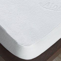 Sancarlos Housse de Matelas – Aloe Vera – Respirant – Anti-ácaros et Les bactéries