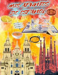 MIS APUNTES DE ESPAÑOL: Libreta de Español para Aprendizaje | Cuaderno para el Estudio de Lengua Española | Hojas A4 con Líneas para Escribir y ... de Examen para Escuela Oficial de Idiomas