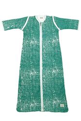 Meyco 513032 Saco de Dormir líneas Finas, 70 cm, Verde Esmeralda