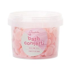 Isabelle Laurier - Bath Confetti for Children and Adults - Bath additive with 98% Natural Ingredients - Pink Scent