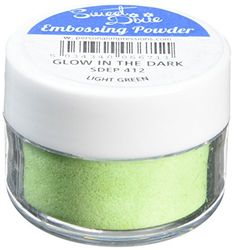 Sweet Dixie Poudre à Embosser Brillent dans Le Noir/Vert Clair